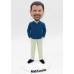Casual Man Custom Bobblehead doll