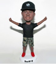 Custom Bobblehead with Hands In the Air