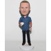 Man Holding a Mug Custom Bobblehead