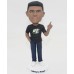 Man in Jeans Holding Index Finger Up Custom Bobblehead