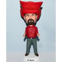 Man in a Big Hat with Shooting Hands Custom Bobblehead