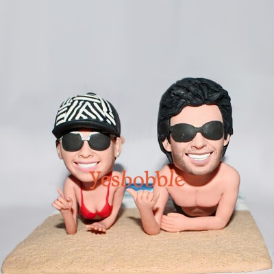 Bikini Beach Theme Custom Bobblehead