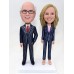 Couple In Suit Custom Bobblehead