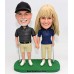 Custom Golfer Couple Bobblehead Custom Golfer Couple Bobblehead