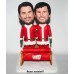 Custom Santa Outfit Bobblehead, Chistmas Holiday Gift