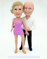 Dancing Couple Personalized Bobblehead