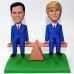 Men In Suit On Seesaw Bobblehead