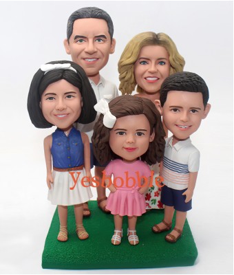 Personalized Family Bobbleheads