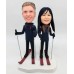 Skiing Couple Custom Bobblehead Skiing Couple Custom Bobblehead
