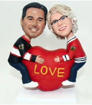 Valentines Day Lovers Custom Bobblehead