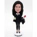 Shopping Lady With Mug Bobblehead