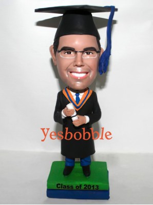 Doctorate Grad Students Custom Bobblehead