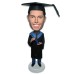 Graduation Guy in Baccalaureate Gown Custom Bobblehead Graduation Guy in Baccalaureate Gown Custom Bobblehead