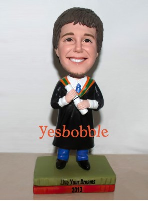 Live Your Dream Graduation Bobblehead Live Your Dream Graduation Bobblehead