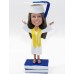 Personalized Female Graduate Bobblehead Personalized Female Graduate Bobblehead