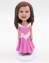 Custom Princess Girl Bobblehead Custom Princess Girl Bobblehead
