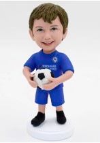Cute Little Soccer Player Bobblehead