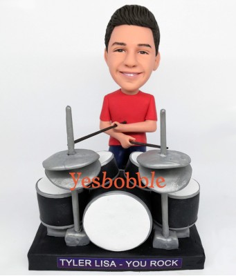 Little Drummer Boy Custom Bobblehead Little Drummer Boy Custom Bobblehead