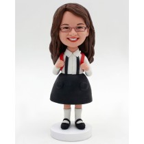 School Girl Custom Bobblehead School Girl Custom Bobblehead