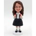 School Girl Custom Bobblehead