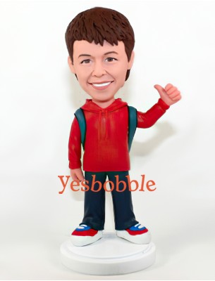 Thumbs Up School Body Bobblehead