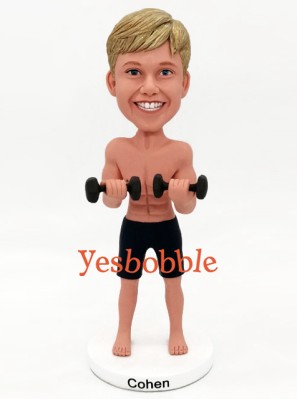 Young Bodybuilder Custom Bobblehead Young Bodybuilder Custom Bobblehead