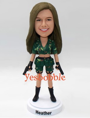 Female Agent Custom Bobblehead