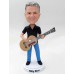 Casual Guitar Player Custom Bobblehead