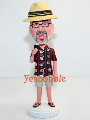 Custom Singer Bobblehead Doll Custom Singer Bobblehead Doll