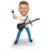 Electric Guitar Players Custom Bobblehead
