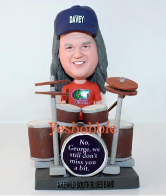 Idlewild South Blues Band Drummer Bobblehead