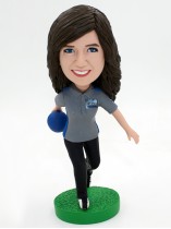 Bowler Bowling Custom Bobblehead