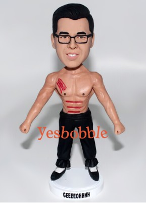 Chinese Kungfu Custom Bobblehead Chinese Kungfu Custom Bobblehead