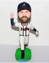 Custom Baseball Pitcher Bobblehead