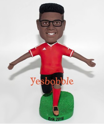 Custom Soccer Fan Bobblehead