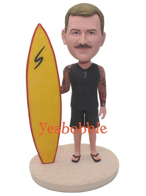Custom Surfer Bobblehead Doll