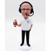 Football Coach Custom Bobblehead
