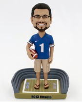 Football Fan Custom Bobblehead