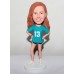 Girl Runner Custom Bobblehead