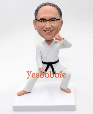 Karate Custom Bobblehead