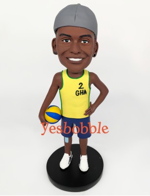 Male Volleyball Player Bobblehead