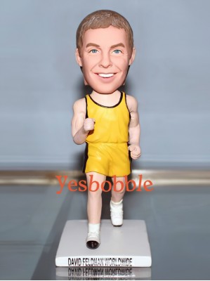 Muscle Man Runner Custom Bobblehead Muscle Man Runner Custom Bobblehead