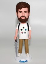 Personalized Hiker Bobblehead