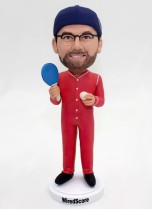 Ping Pong Player Custom Bobblehead