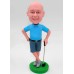 Stylish Golfer Custom Bobblehead Stylish Golfer Custom Bobblehead