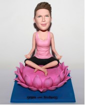 Yoga Custom Bobblehead