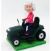 Custom Bobblehead on Riding Lawn Mower Custom Bobblehead on Riding Lawn Mower