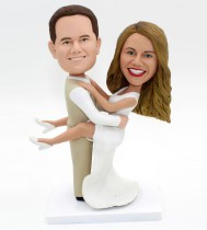 Sexy Wedding Party Dancing Couple Bobblehead