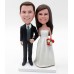 Traditional Wedding Cake Topper Bobblehead