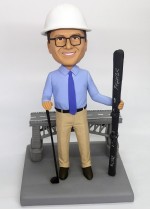 Bridge Engineer Custom Bobblehead